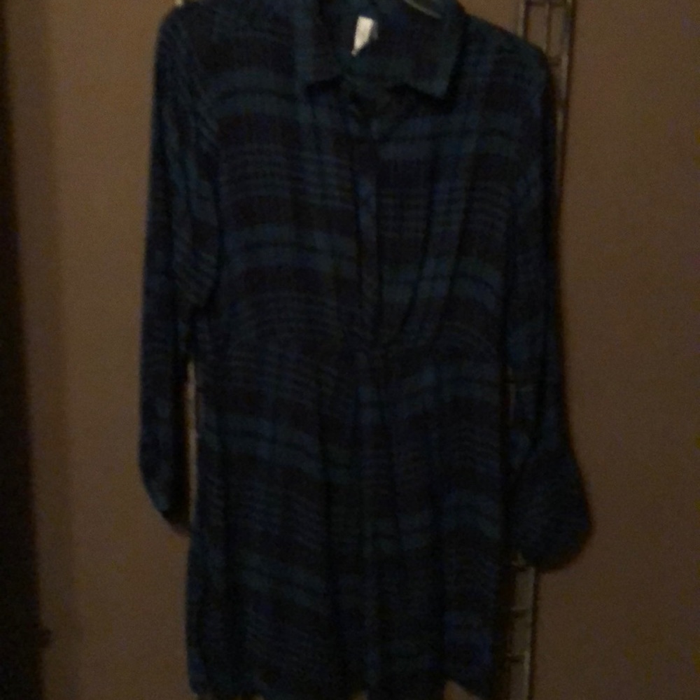 Light flannel dress